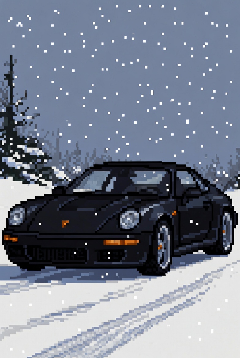 NEOWAX Hero Teaser – Auto im Schnee