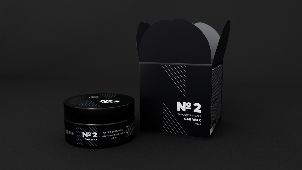 NEOWAX Car Wax №2 Super Set inkl. Pads, Tuch und PreCleaner