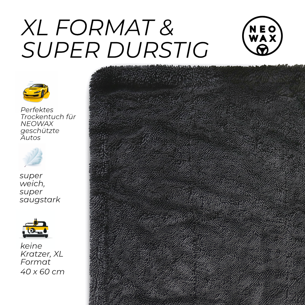 maxi-dry Premium Maxi Dry, Trockentuch, Microfasertuch, Autopflege drying towel